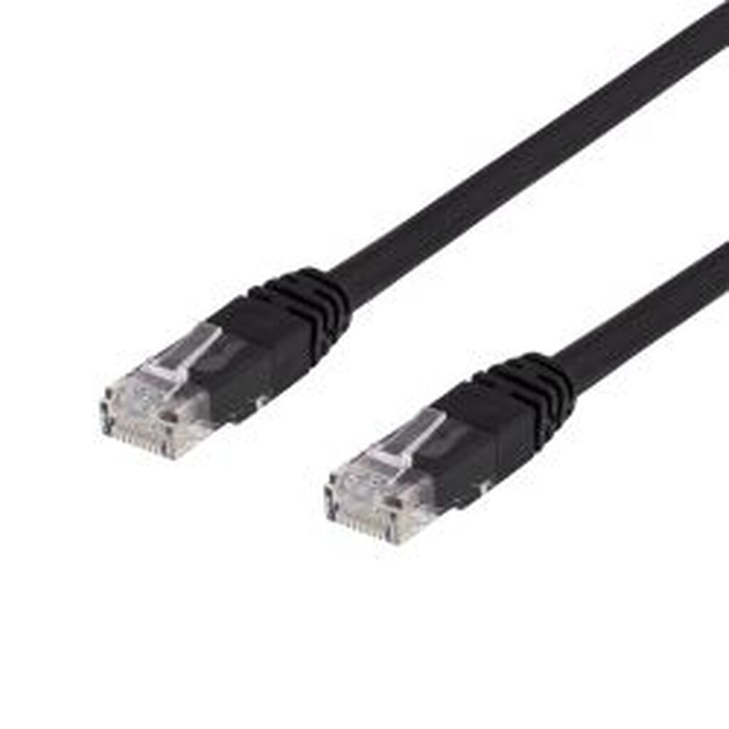 Deltaco U/utp Cat.6 Patch Cable, Lszh, 30m, Black