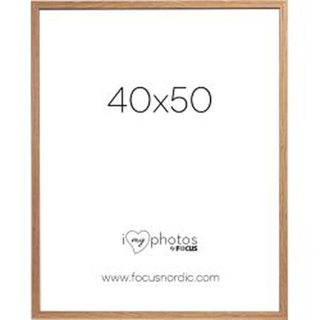 Focus Rock Oak veneer 40X50 - Ramme