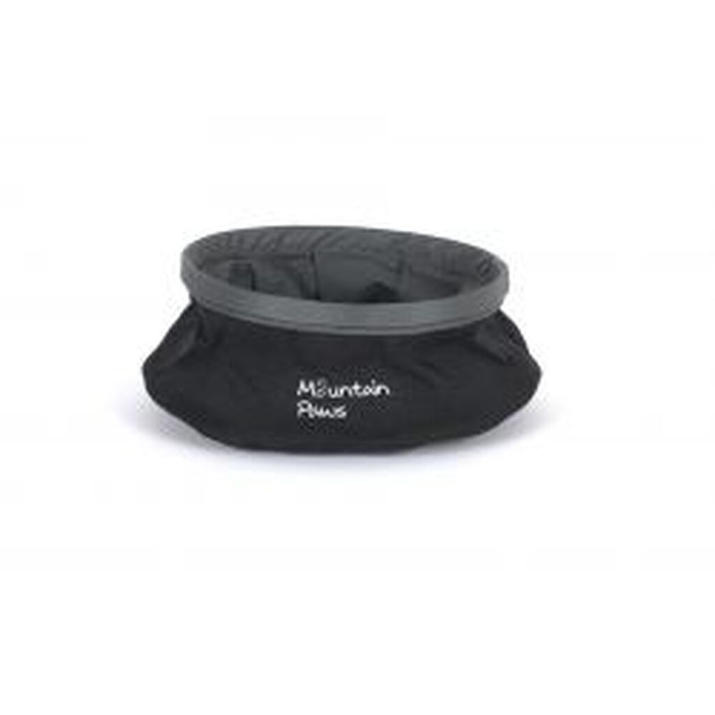 Mountain Paws Collapsible Dog Water Bowl, Black - Hundeudstyr