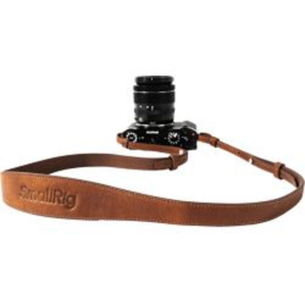 SmallRig 5209 Universal Leather Camera Shoulder Strap Brown