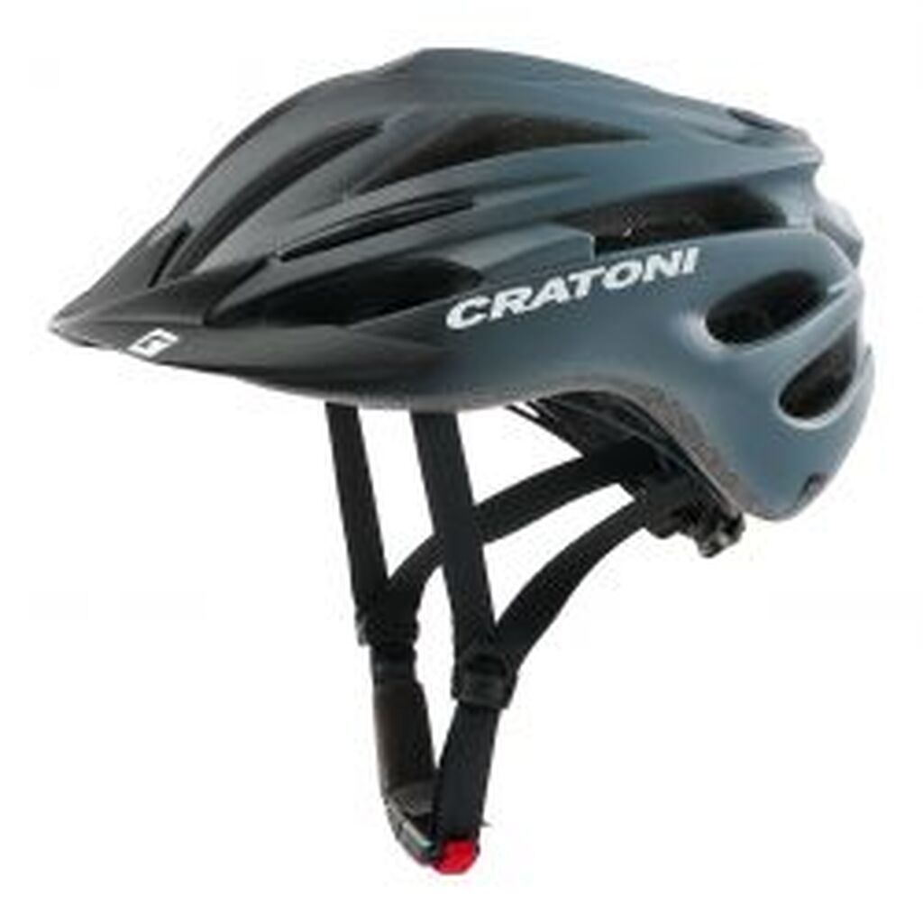 Cratoni Pacer Jr. - Black-grey matt - Str. XS-S (50-55 cm) - Cykelhjelm