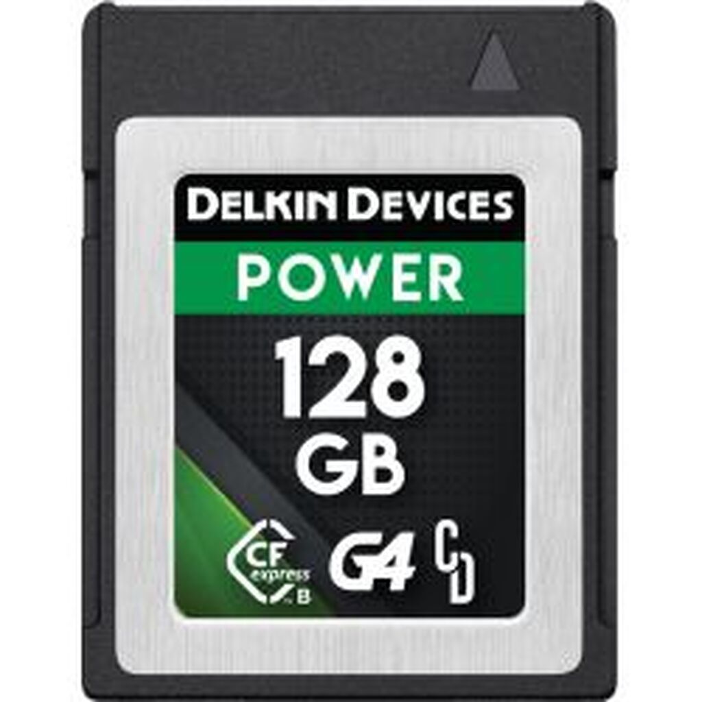Delkin CFexpress Power R1780/W1700 (G4) 128GB - Hukommelseskort