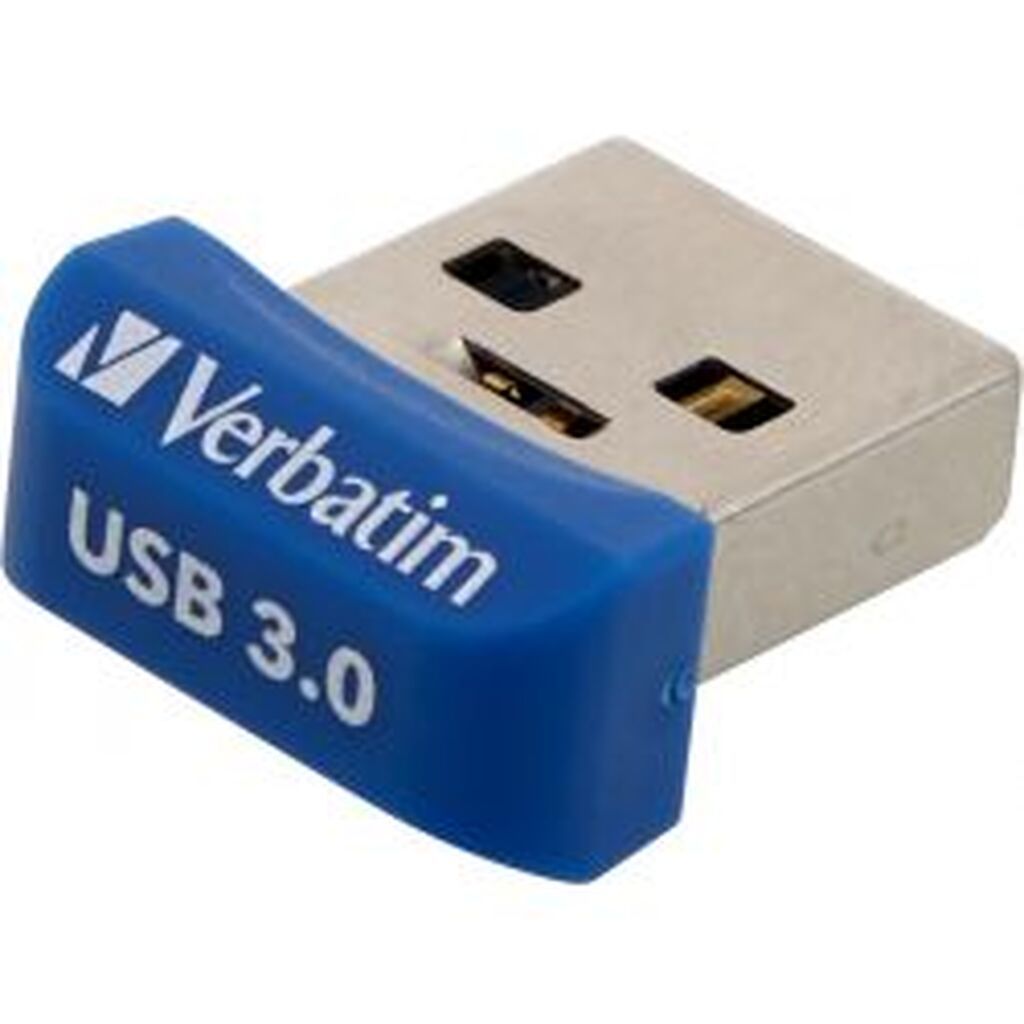 Verbatim Storenstay Nano U3, Usb3.0 Memory, 32gb, Blue