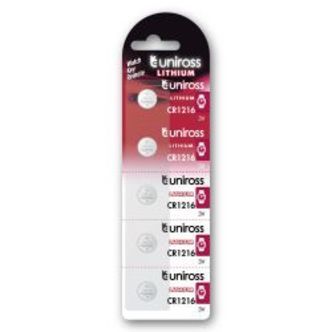 Uniross Lithium Button Cr1216 3v - Sp5