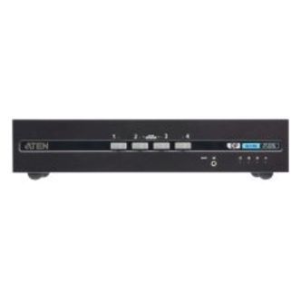 Aten 4-port Usb 4k Displayport Dual Display Secure Kvm Psd Pp4.0