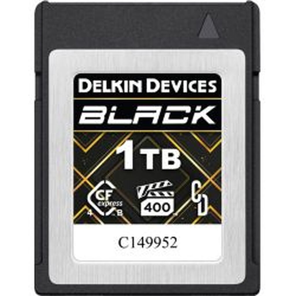 Delkin CFexpress 4.0 BLACK | Type B | R3630/W3130 (VPG400) 1TB