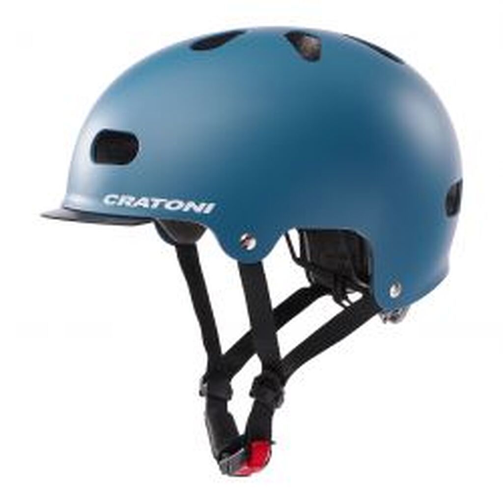 Cratoni C-mate - Blue matt - Str. S-M (54-58 cm) - Cykelhjelm