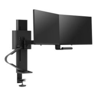 Ergotron Trace, Mounting Kit, For 2 Lcd Displays, Matte Black