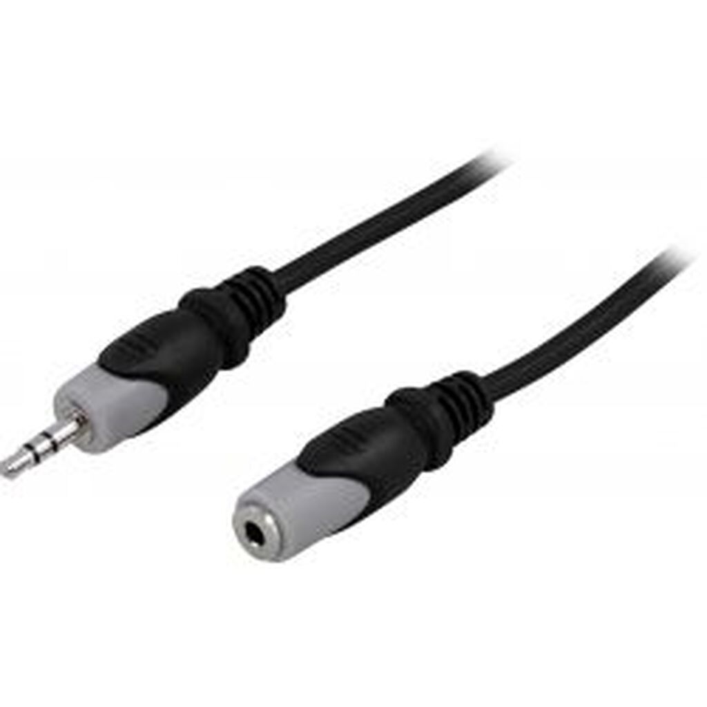 Deltaco Audio Cable 3.5mm Ma - Fe, 0.5m