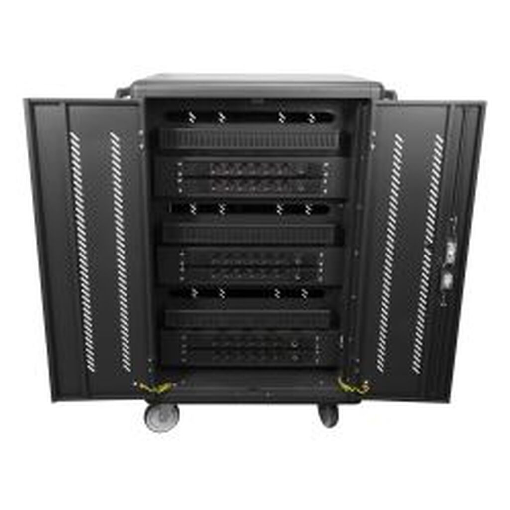 Deltaco Charging Trolley Laptops Tablets Up To 14, 36 Slots