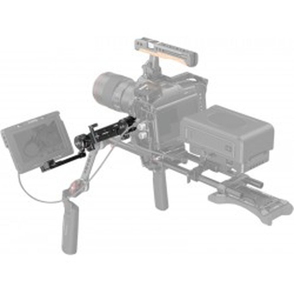 SmallRig 3507 Adjustable EVF Mount with Nato Clamp - Support rigs & cages