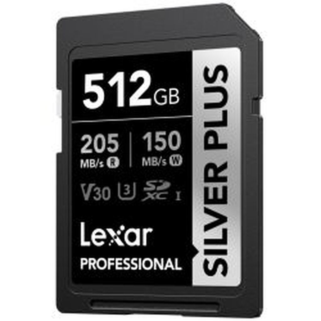 Lexar SDXC Professional SILVER Plus 1066x UHS-I/U3/A2/4K R205/W150 (V30) 512GB