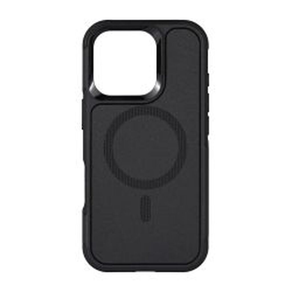 Essentials Iphone 16 Pro Rugged Case, Magnet, Black