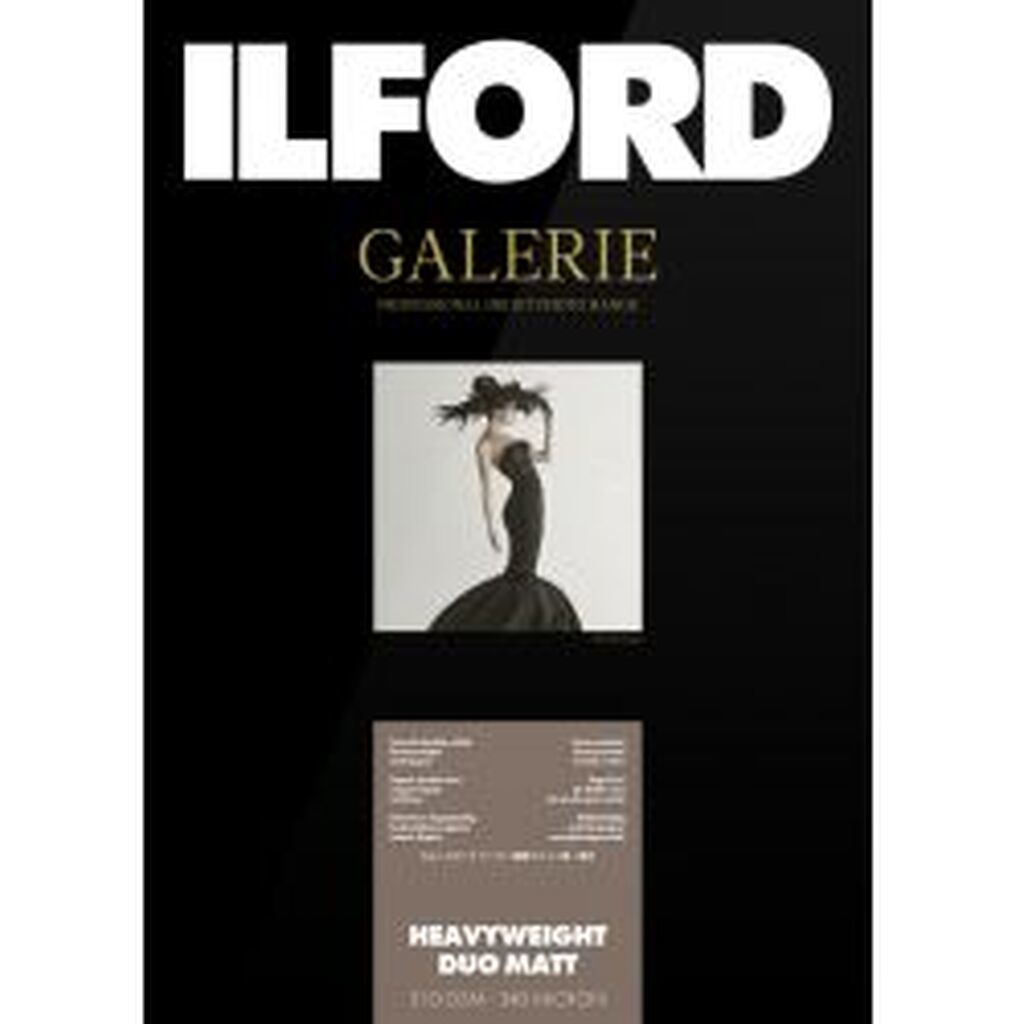 Ilford Galerie Heavyweight Duo Matt 310g A3+ 25 Sheets