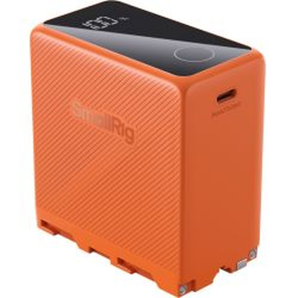 SmallRig 4576 Camera Battery USB-C Rechargeable NP-F970 Orange