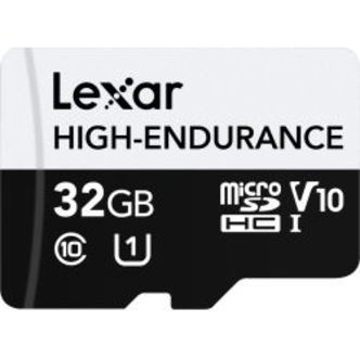 Lexar microSDHC High-Endurance UHS-I/U1/10 R100/W30 (V10) 32GB