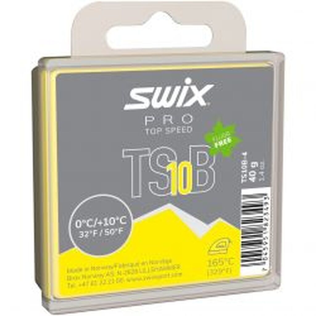 Swix Ts10 Black, 0c/+10c, 40g - Skiudstyr
