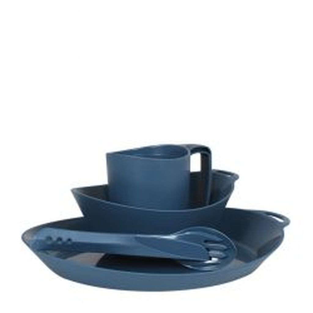 Lifeventure Ellipse 4-piece Set - Kfs / Bowl / Plate - Service