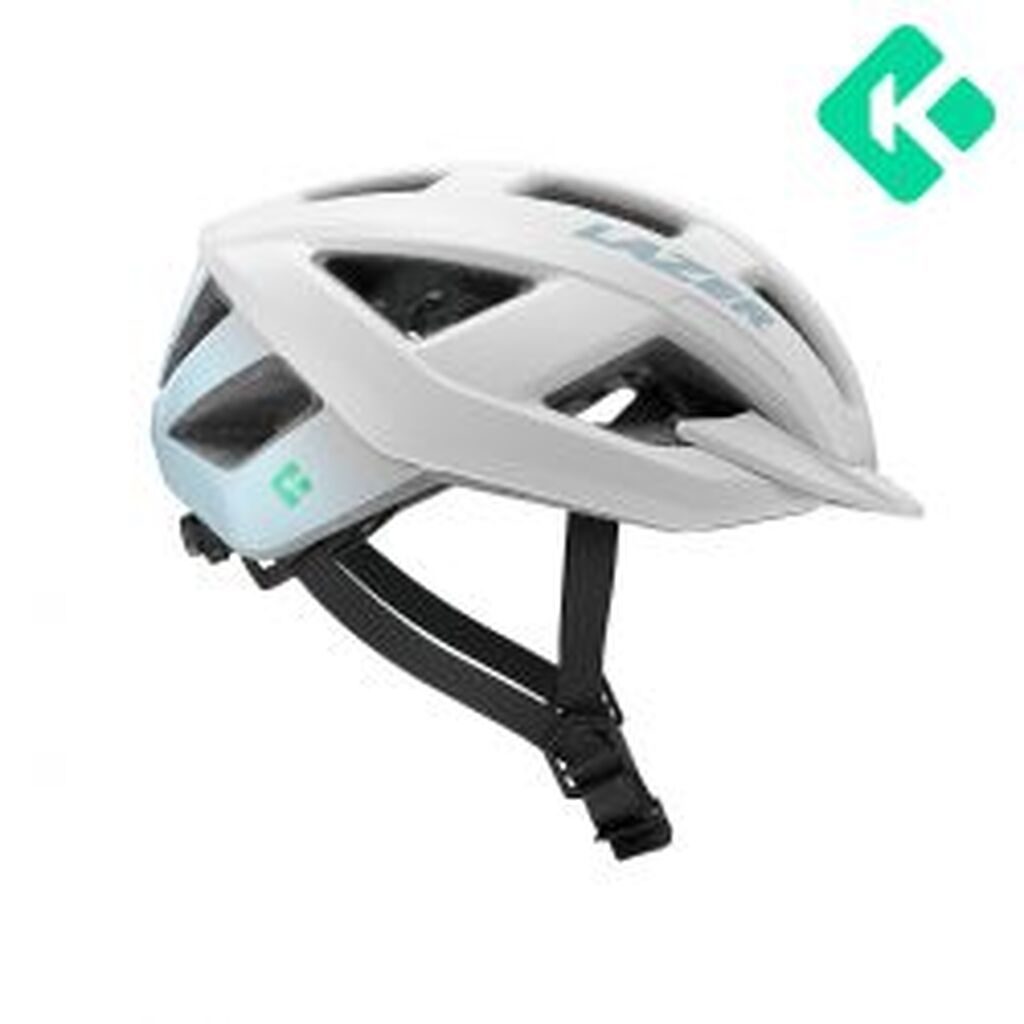 Lazer hjelm Cerro KinetiCore Matte White Mint S - Cykelhjelm