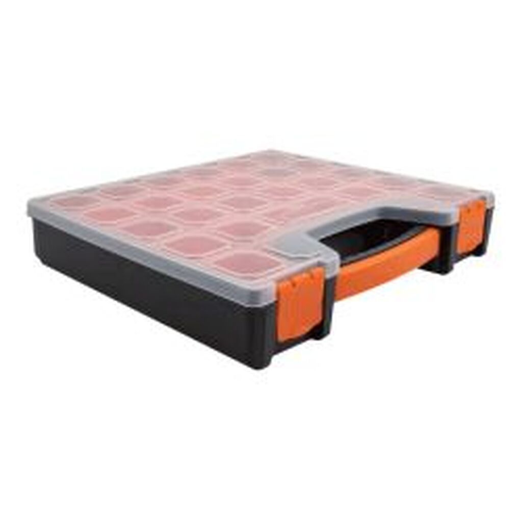 Delock Sorting Box 14 Compartments 312 X 272 X 60 Mm Orange, Black