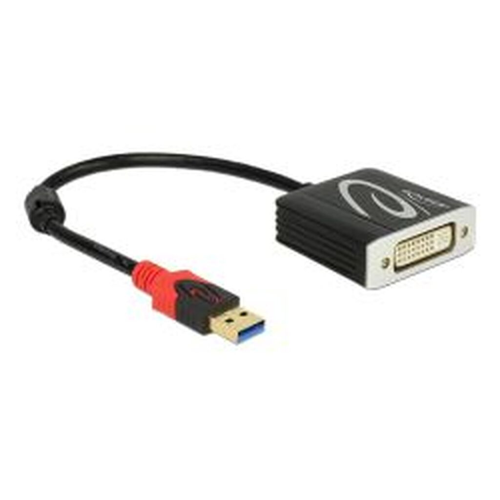 Delock Adapter Usb 3.0 Type-a Male&gt;dvi-i 24+5 Female