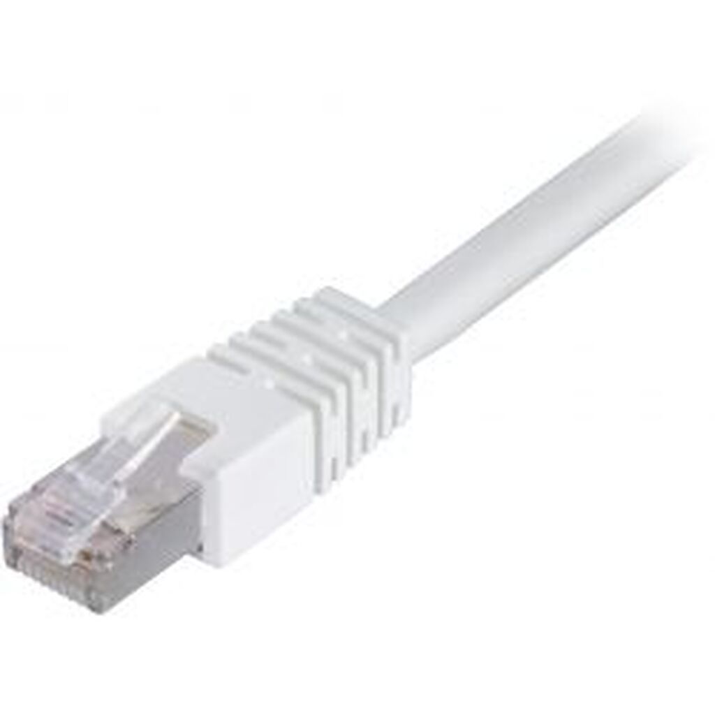 Deltaco F/utp Cat6 Patch Cable, Lszh, 0.7m, White
