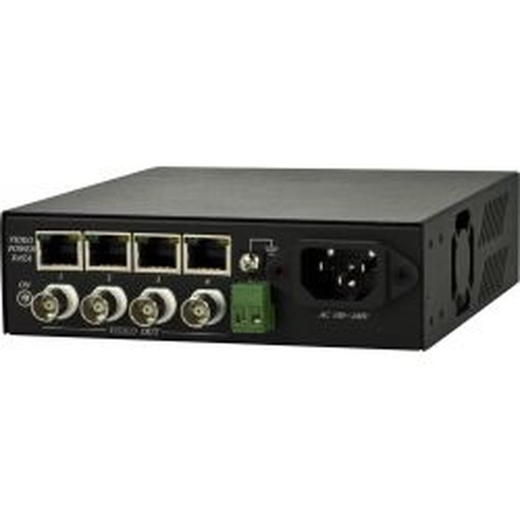 Deltacoimp Receiver Unit 4 Ttp111vpdc Bnc Vid 12v Powerrs485 Cat5 300m