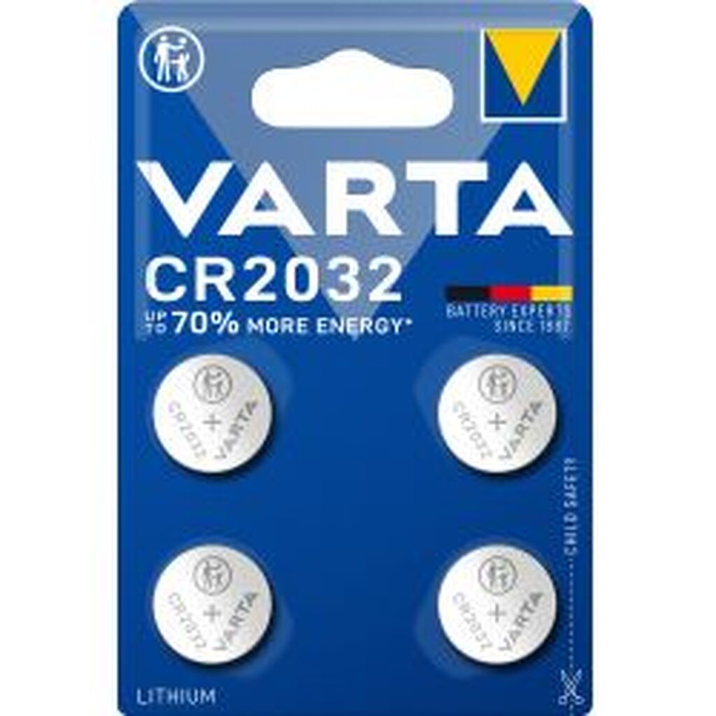 Varta Cr2032 Lithium Coin 4 Pack - Batteri