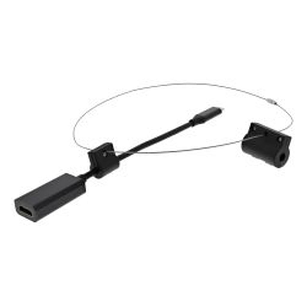 Deltaco Hdmi Pigtail Adapter Ring, C, Black