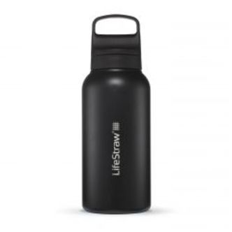 LifeStraw Go 2.0 Stainless Steel Water F - Black - Str. .1L - Vandfilter