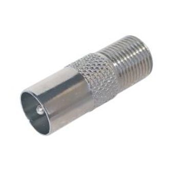 Deltaco F-connector Female - Male Iec - Diverse