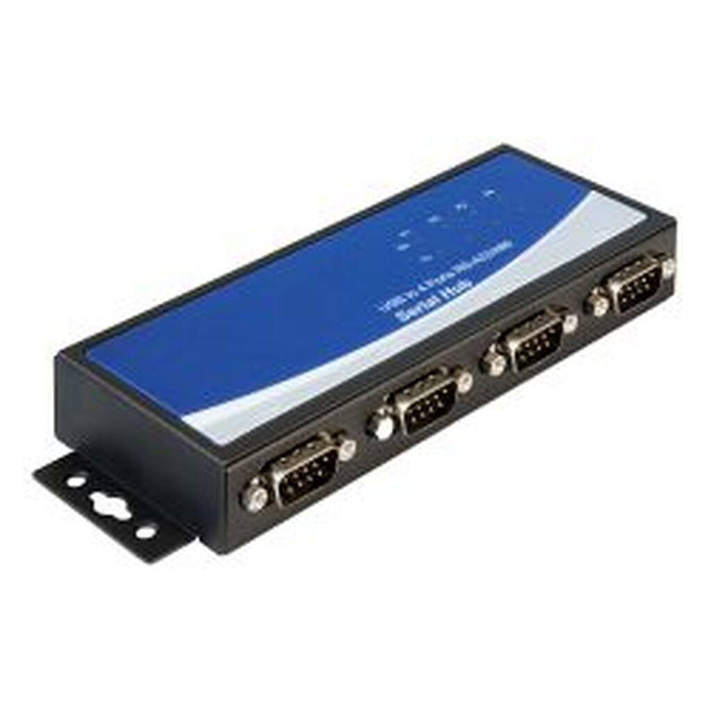 Delock Usb 2.0 Adapter For 4 X Serial Ports Rs-422/485, Black