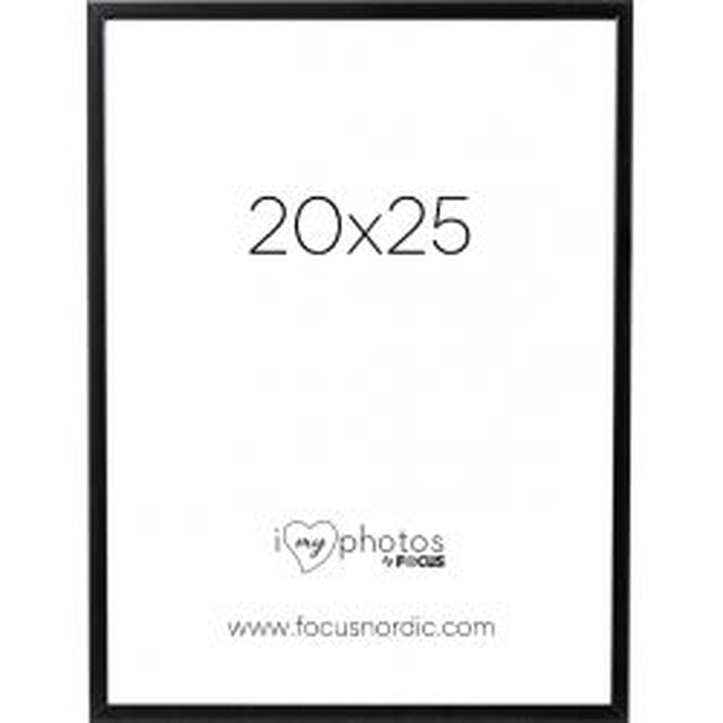 Focus Rock Black 20x25 - Ramme