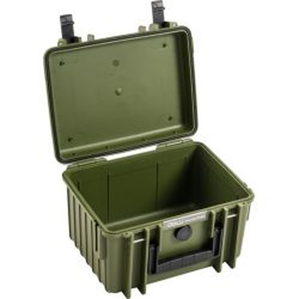 B&W Outdoor Cases BW Outdoor Cases Type 2000 / Bronze green (empty) - Kuffert