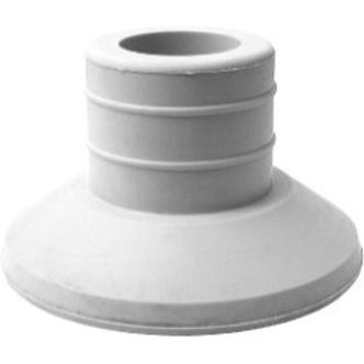 Kupo KP-SP03 White Bottom Rubber Cover - Support rigs & cages