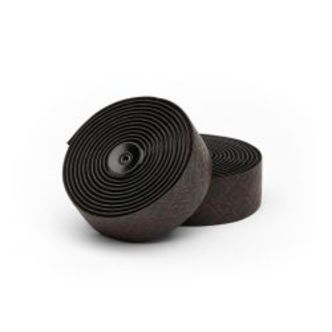 PRO Styrbånd Peaked Team Black / Red PU / 2.5mm - Styrbånd