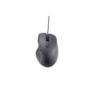Deltaco Silent Wired Office Mouse 5 Buttons, 600-1600 Dpi, Black - Computermus