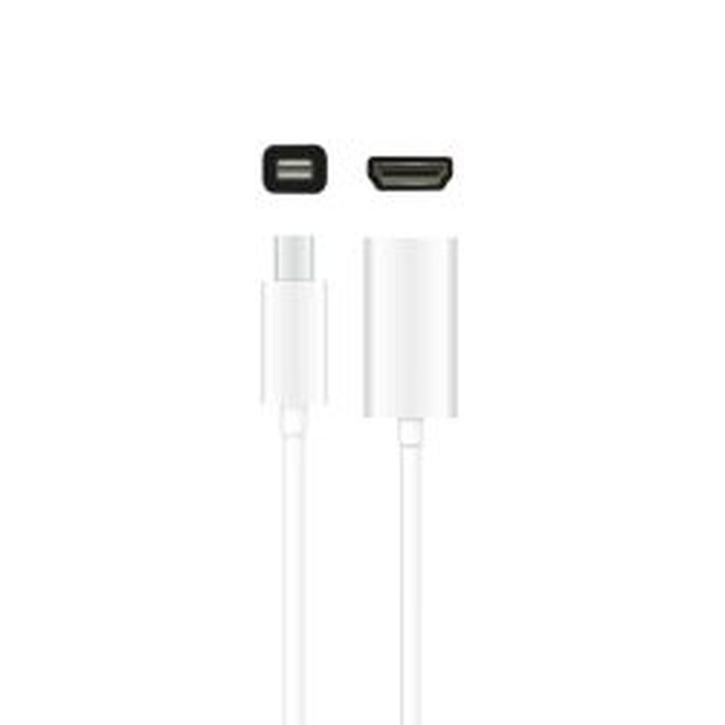 Qnect Adapter Mini Displayport 1.2 Male - Hdmi Fem, 0.1m