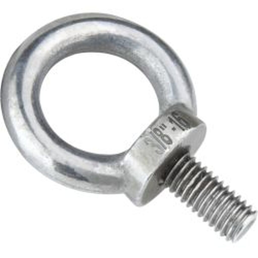 Kupo KS-155L Ring Bolt 3/8-16 X 20mm Stainless Steel, Long Thread