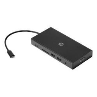 Hpinc Travel Hub Portreplikator, Usb-c, Vga, Hdmi, Europa