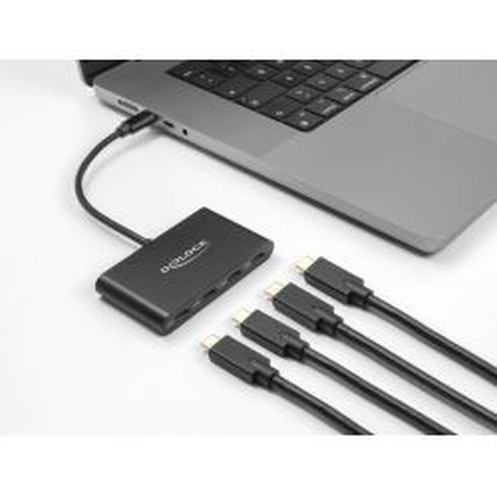 Delock Usb 3.2 Gen 2 Usb Type-c? Hub With 4 X Usb Type-c? Female