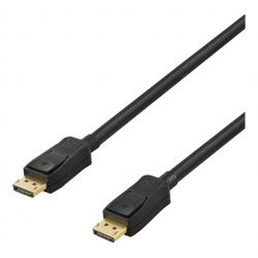 Deltaco Displayport Monitor Cable, 20-pin M, M, 20m, Black