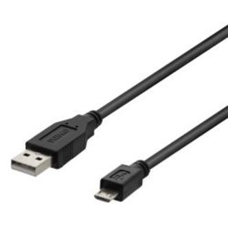 Deltaco Usb 2.0 Cable Type A Ma - Type Micro B Ma, 5-pin, 2m, Black