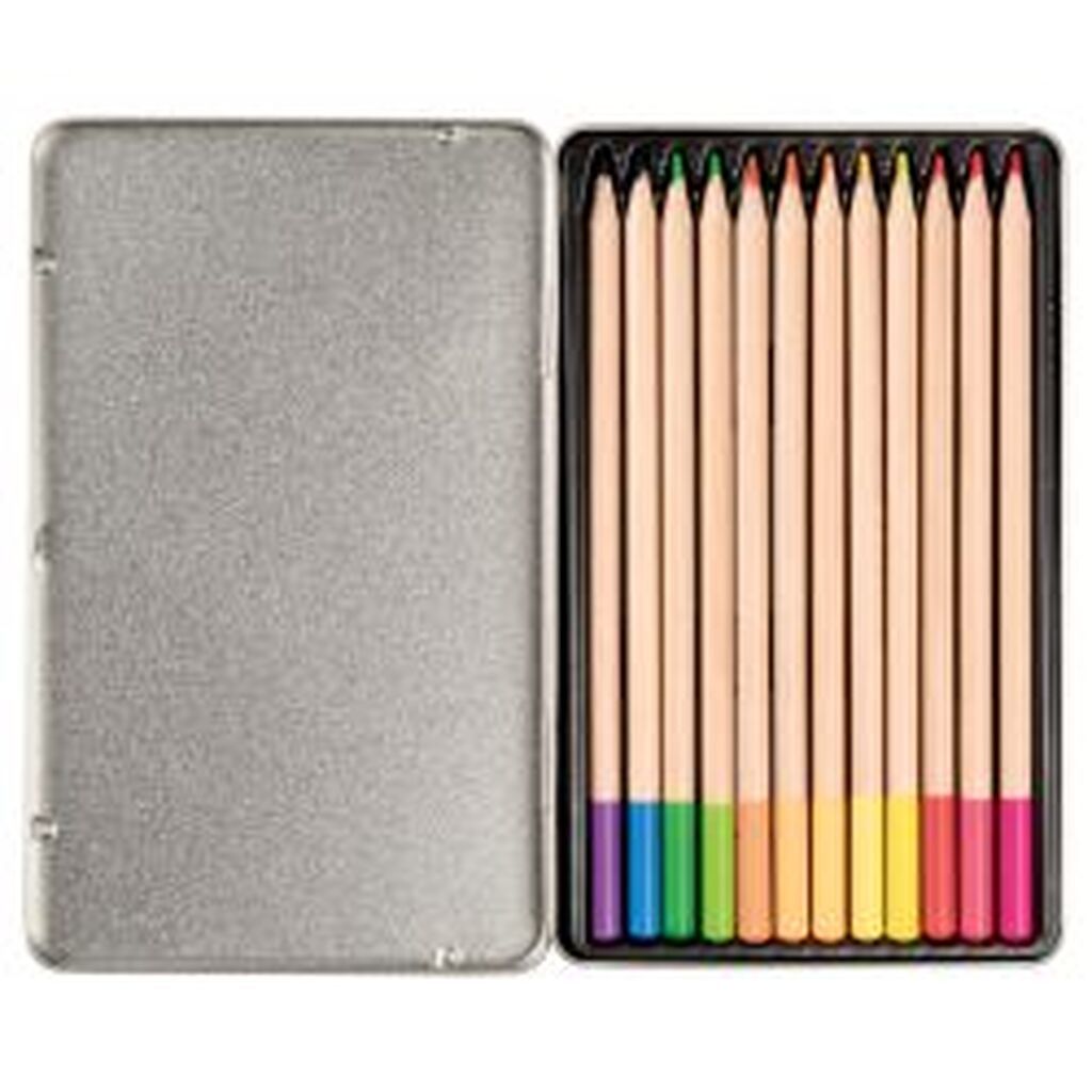Walther wooden pencils neon 12 pcs