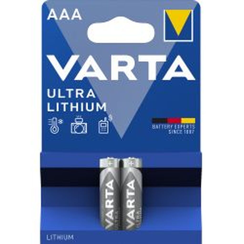 Varta Professional Lithium Aaa 2 Pack