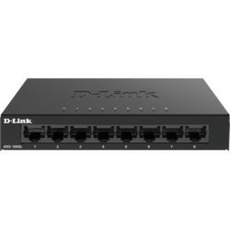 Dlink 8-port Gigabit Ethernet Metal Housing Unmanaged Light Switch