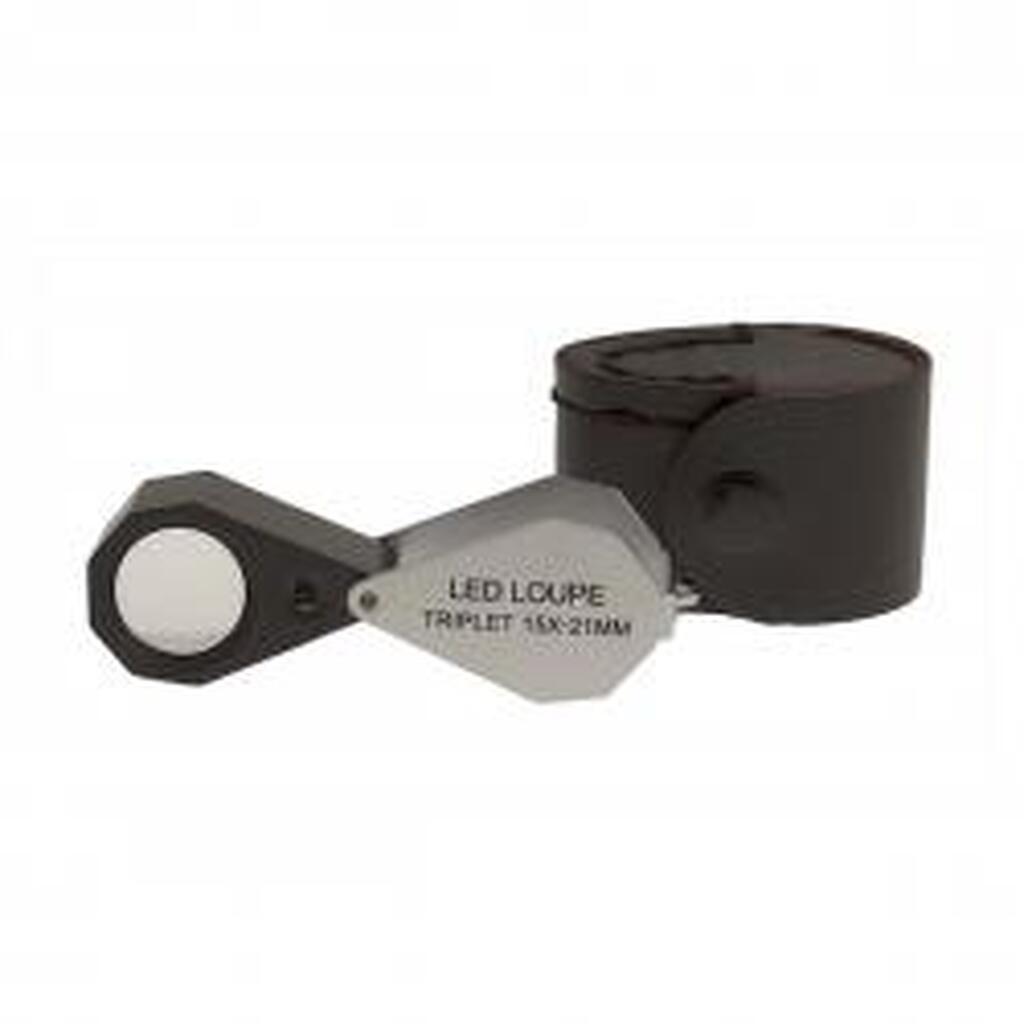 Viewlux Botaniklup deluxe med lys, 15x