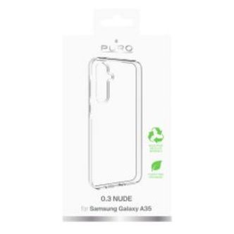 Puro Samsung Galaxy A35 0.3 Nude Cover, Transparent - Mobilcover
