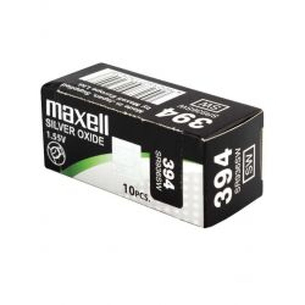 Maxell Silver-oxid, Sr936sw (394), 1,55v, 10-pack