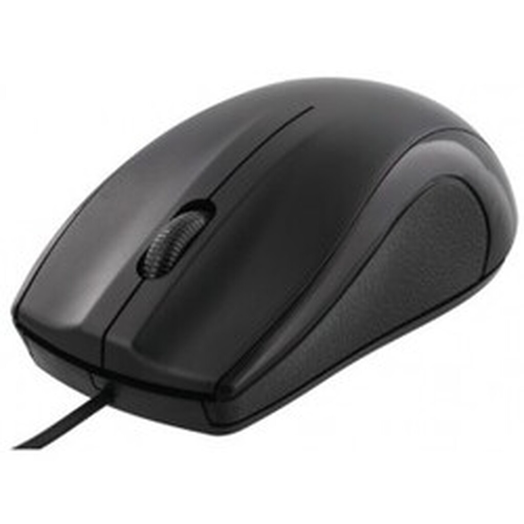 Optical mouse, 3 buttons, 1200 DPI, Black - Diverse